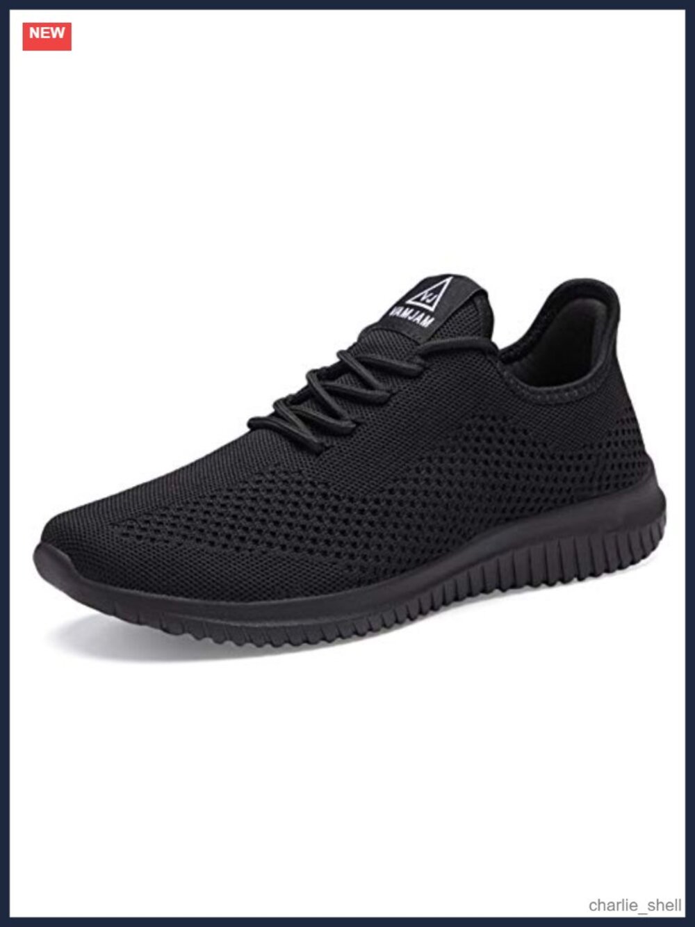 Men's Lightweight Breathable Mesh Athletic Running Walking Shoes Lace Up